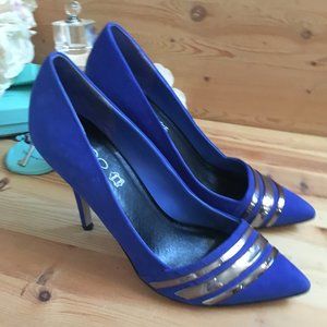 AMAZING Cobalt Blue Aldo Pumps Stiletto Size 7.5